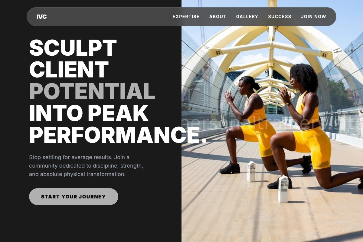 Latest Fitness Website Design