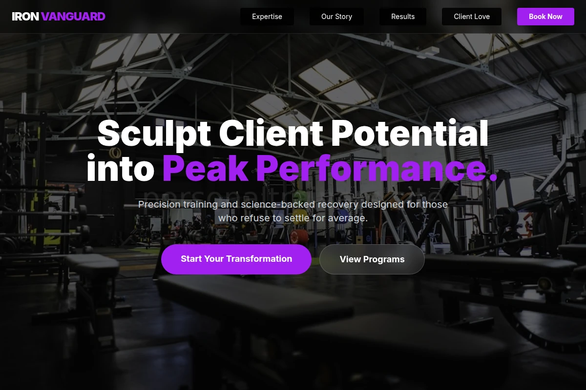 Recovery Fitness Personal Training Studio